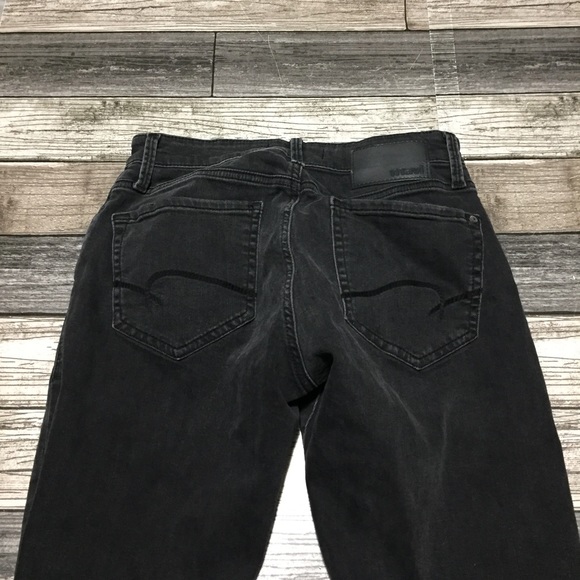 Mavi Marcus Slim Straight Leg Jeans Men’s 28x30 Black Gray Denim Stretch - Picture 7 of 11